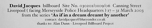 as if in a dream dreamt by another
